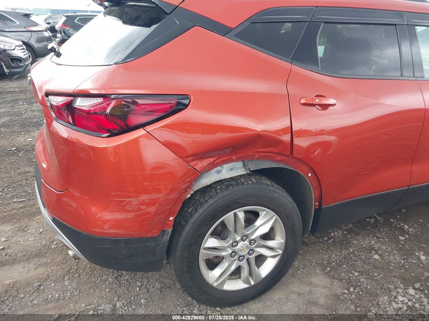 2021 Chevrolet Blazer 3.6 AWD 2LT Orange Lot 111042829000 Vin 3GNKBHRS2MS504058
