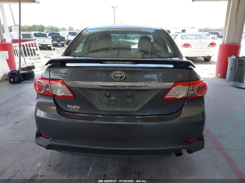 2011 Toyota Corolla S VIN: 2T1BU4EEXBC597966 Lot: 42829127