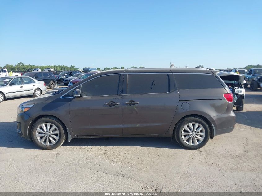 2017 Kia Sedona Ex VIN: KNDMC5C17H6256932 Lot: 42829172
