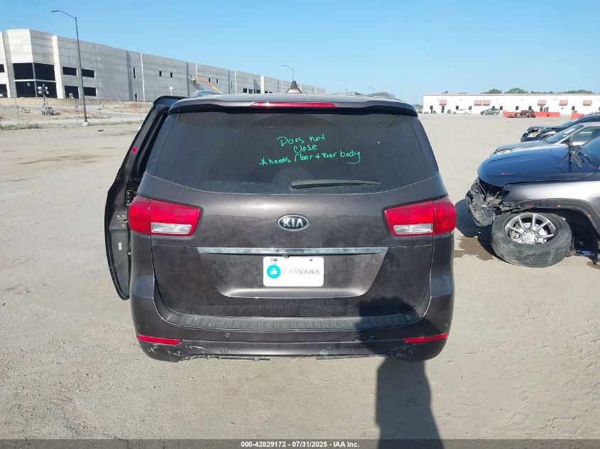 2017 Kia Sedona Ex VIN: KNDMC5C17H6256932 Lot: 42829172