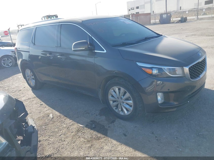 KNDMC5C17H6256932 2017 Kia Sedona Ex auction photo 1