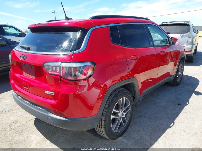 VIN 3C4NJCBB7JT460974 2018 JEEP COMPASS SUN AND WHEEL FWD