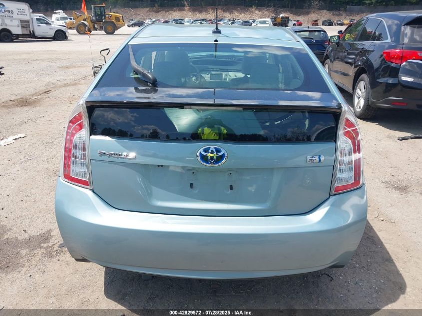 2012 Toyota Prius Three VIN: JTDKN3DU0C148895 Lot: 42829572