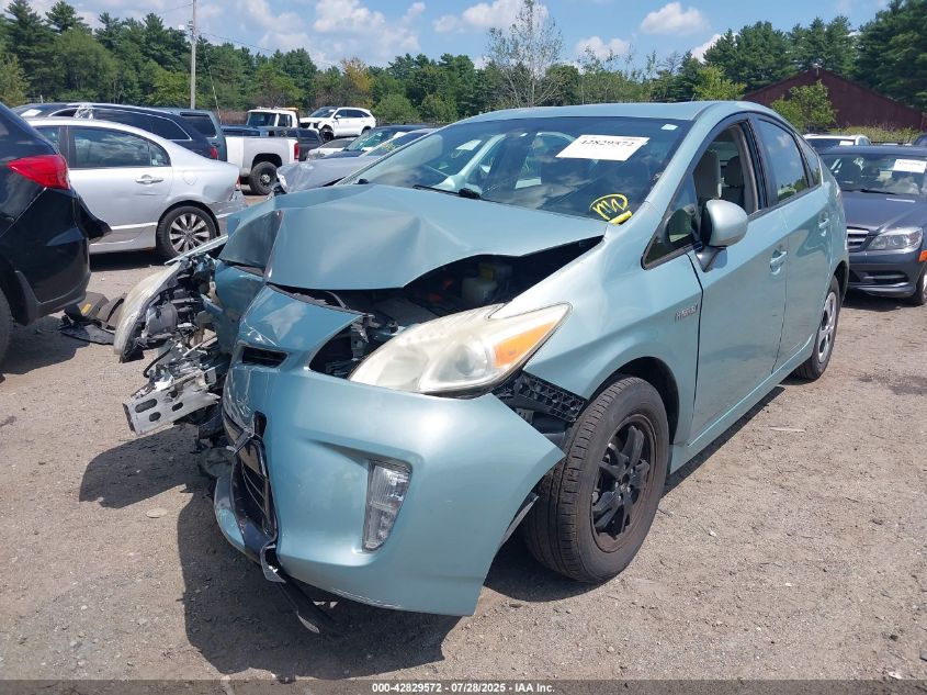 2012 Toyota Prius Three VIN: JTDKN3DU0C148895 Lot: 42829572