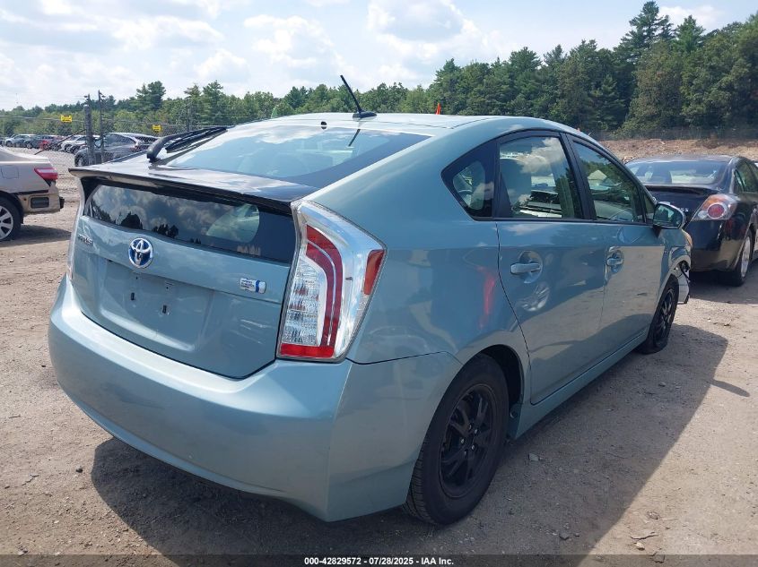 2012 Toyota Prius Three VIN: JTDKN3DU0C148895 Lot: 42829572