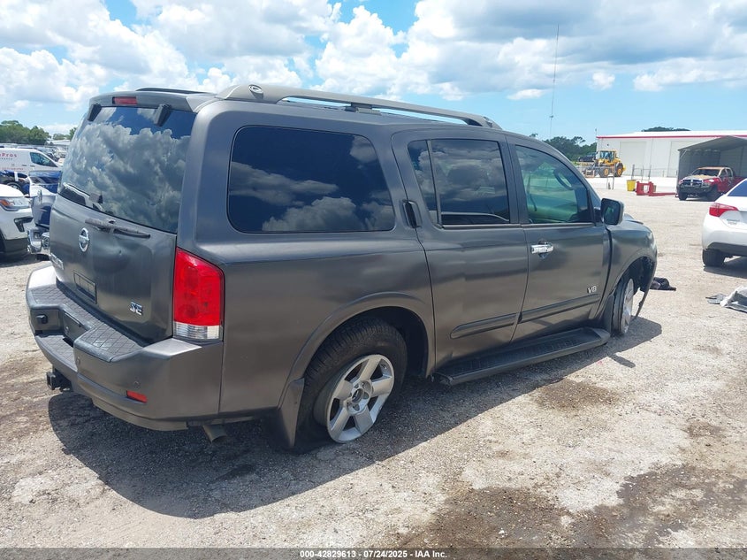 2008 Nissan Armada Se VIN: 5N1BA08D78N622912 Lot: 42829613