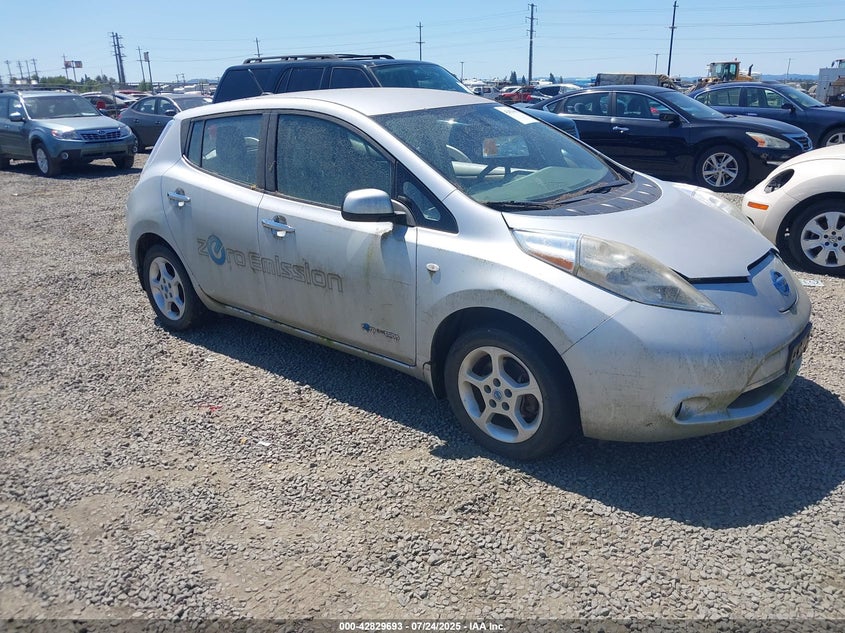 2011 Nissan Leaf Sl VIN: JN1AZ0CP5BT000230 Lot: 42829693