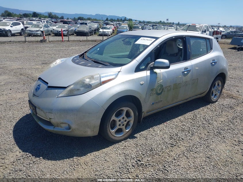 2011 Nissan Leaf Sl VIN: JN1AZ0CP5BT000230 Lot: 42829693