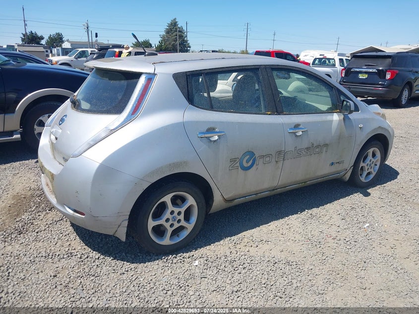 2011 Nissan Leaf Sl VIN: JN1AZ0CP5BT000230 Lot: 42829693
