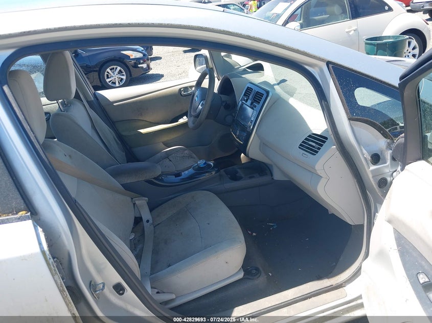 2011 Nissan Leaf Sl VIN: JN1AZ0CP5BT000230 Lot: 42829693