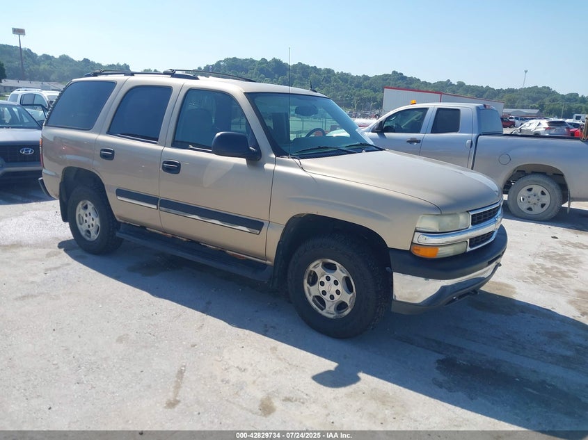 1GNEK13T15R268223 2005 Chevrolet Tahoe Ls auction photo 1