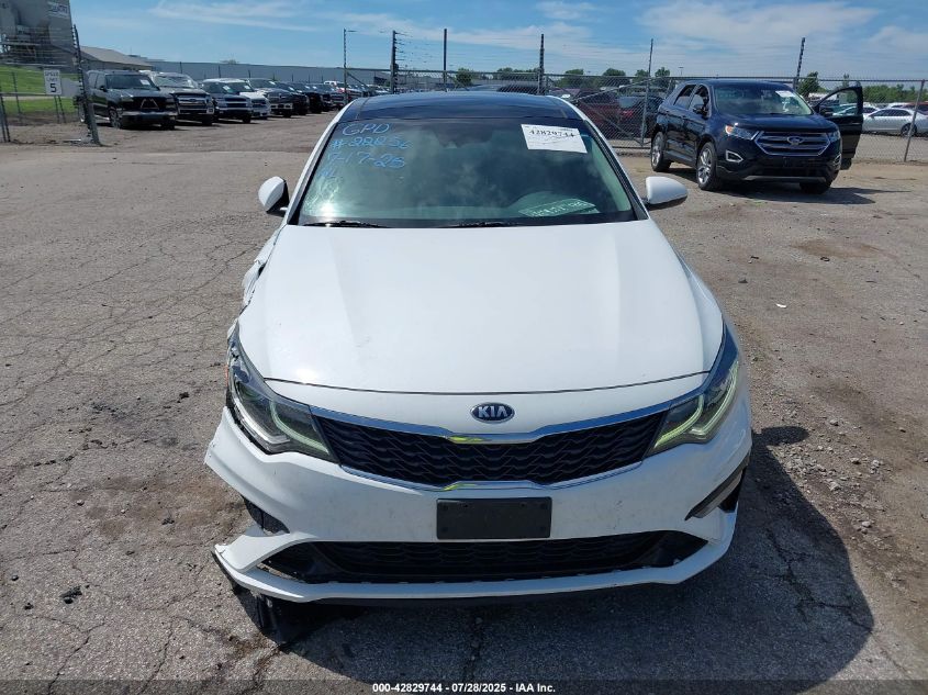 2019 Kia Optima Lx VIN: 5XXGT4L31KG330704 Lot: 42829744