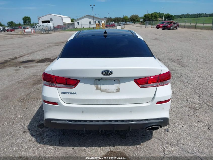 2019 Kia Optima Lx VIN: 5XXGT4L31KG330704 Lot: 42829744