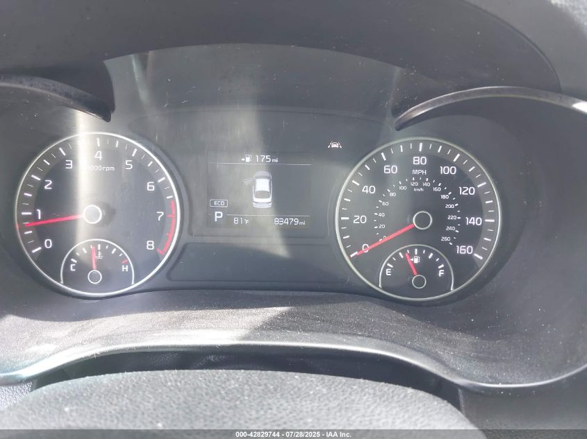 2019 Kia Optima Lx VIN: 5XXGT4L31KG330704 Lot: 42829744