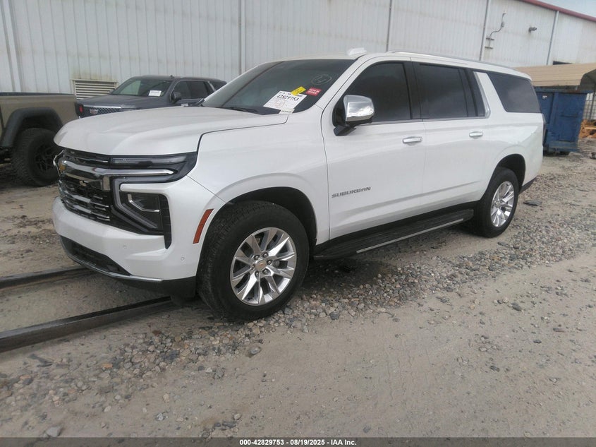 Vin: 1gns6frdxsr254322, lot: 43323280, chevrolet suburban 4wd premier 20252
