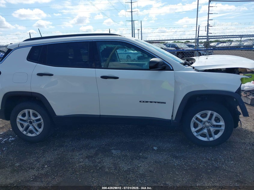 2021 Jeep Compass Sport Fwd VIN: 3C4NJCAB6MT560439 Lot: 42829810