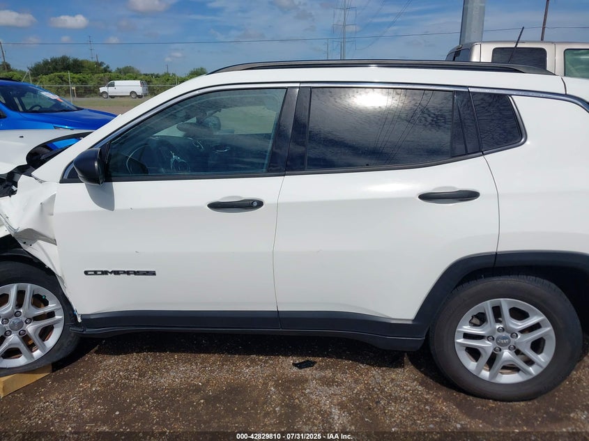 2021 Jeep Compass Sport Fwd VIN: 3C4NJCAB6MT560439 Lot: 42829810