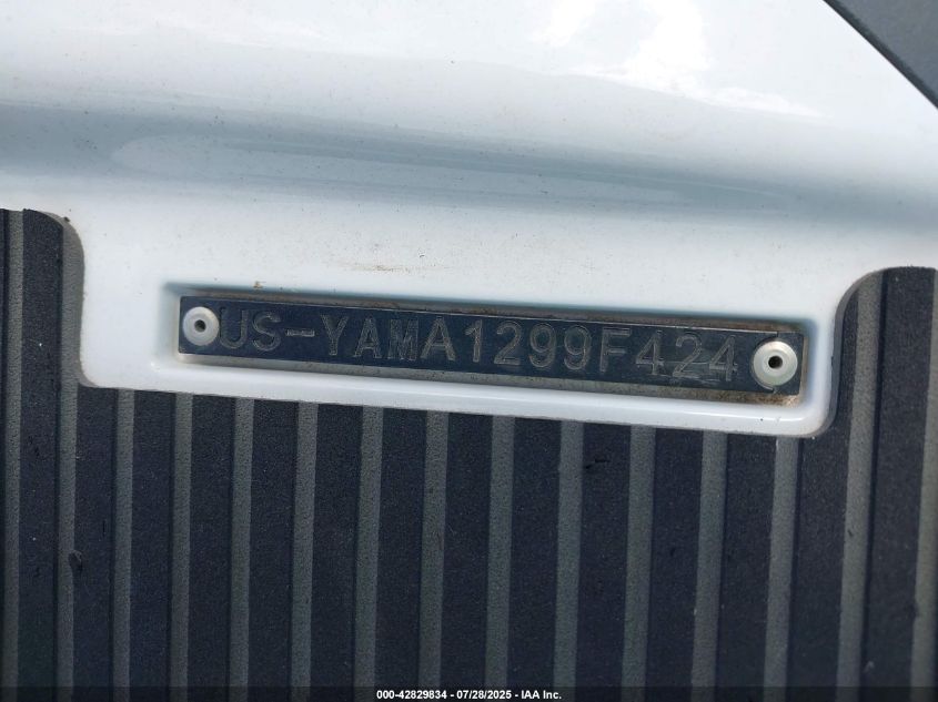 2024 Yamaha Vx Cruiser Ho VIN: 00000YAMA1299F424 Lot: 42829834