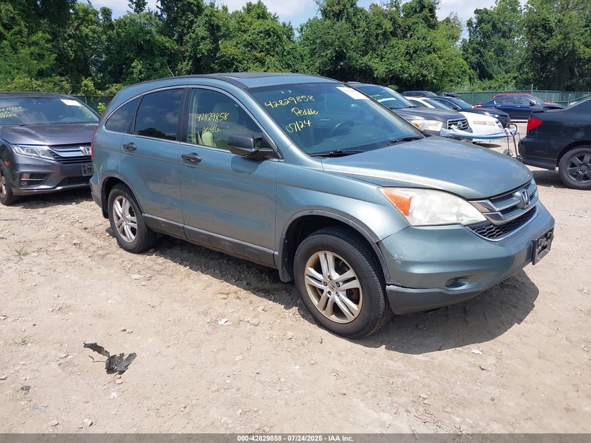 5J6RE4H54AL010041 2010 Honda Cr-V Ex auction photo 1