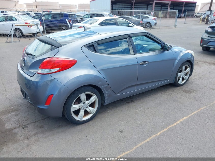 2013 HYUNDAI VELOSTER - KMHTC6AD0DU127253