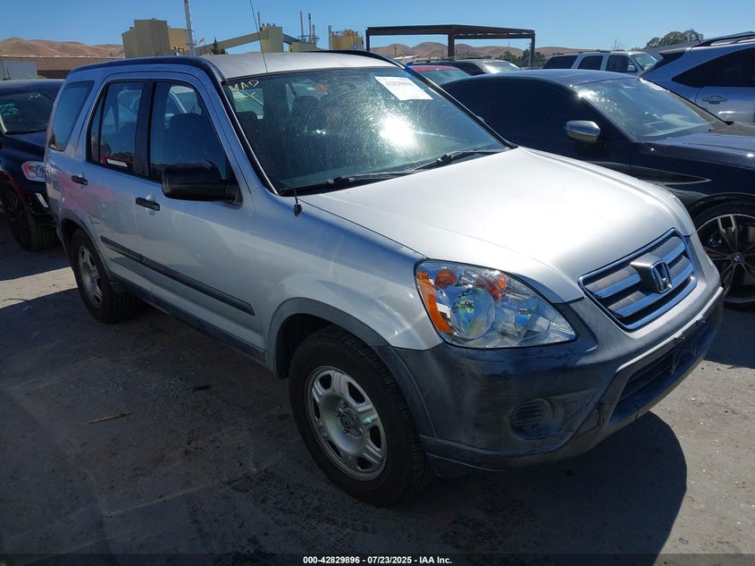 JHLRD78505C020519 2005 Honda Cr-V Lx auction photo 1