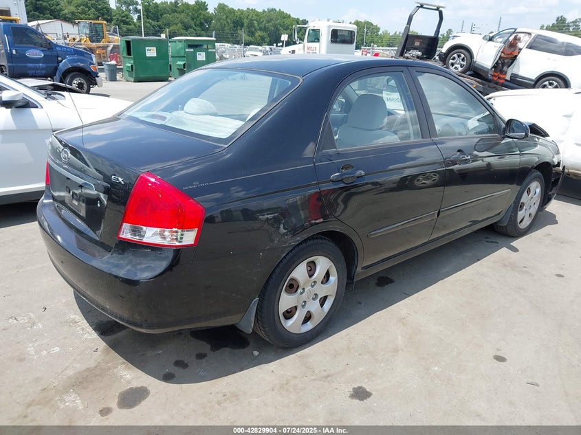 2009 Kia Spectra Ex VIN: KNAFE221495595896 Lot: 42829904