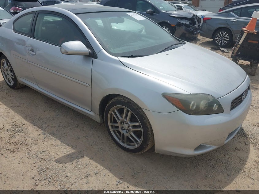 2008 Scion Tc silver coupe gasoline JTKDE167680232099 photo #1