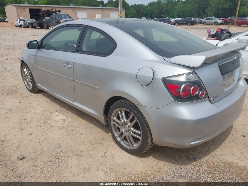 2008 Scion Tc silver coupe gasoline JTKDE167680232099 photo #4