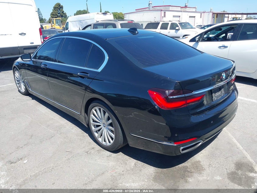 2016 BMW 740I VIN: WBA7E2C59GG504595 Lot: 42829958