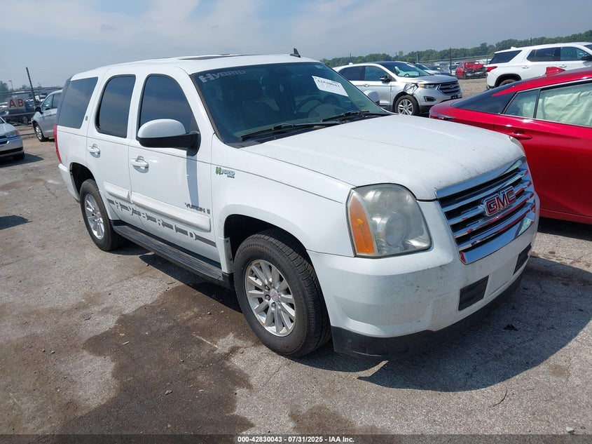 1GKFK13548R230220 2008 GMC Yukon Hybrid auction photo 1
