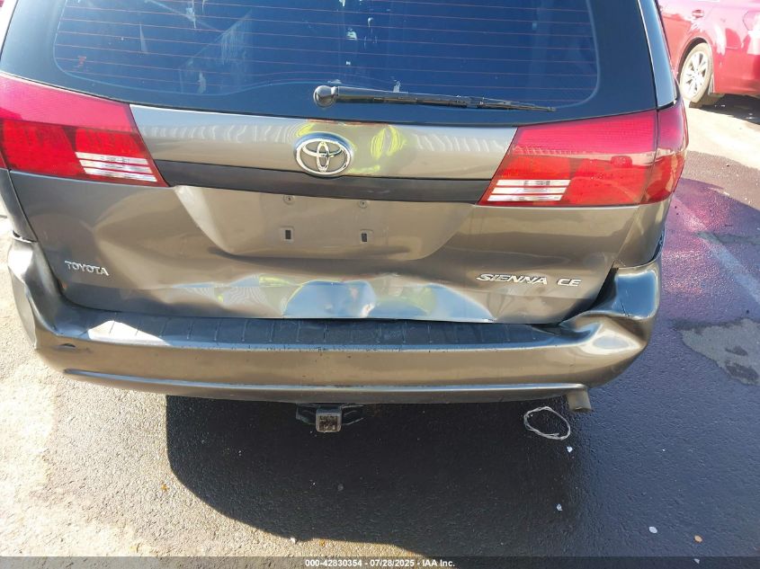 2005 Toyota Sienna Ce VIN: 5TDZA23C55S320246 Lot: 42830354