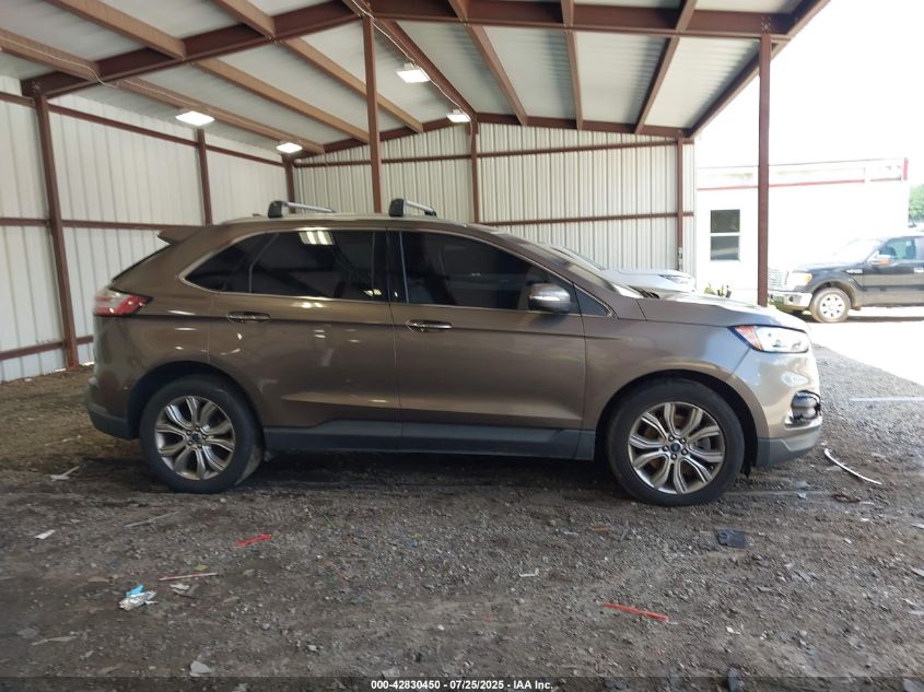 2019 Ford Edge Titanium VIN: 2FMPK4K98KBB53184 Lot: 42830450