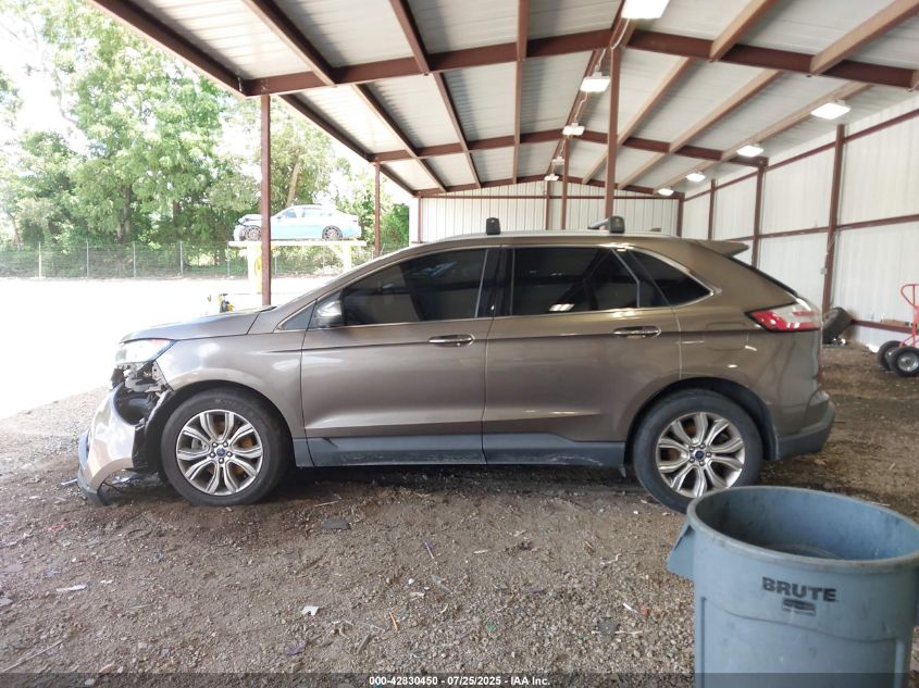 2019 Ford Edge Titanium VIN: 2FMPK4K98KBB53184 Lot: 42830450