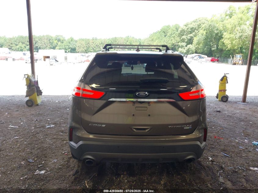 2019 Ford Edge Titanium VIN: 2FMPK4K98KBB53184 Lot: 42830450