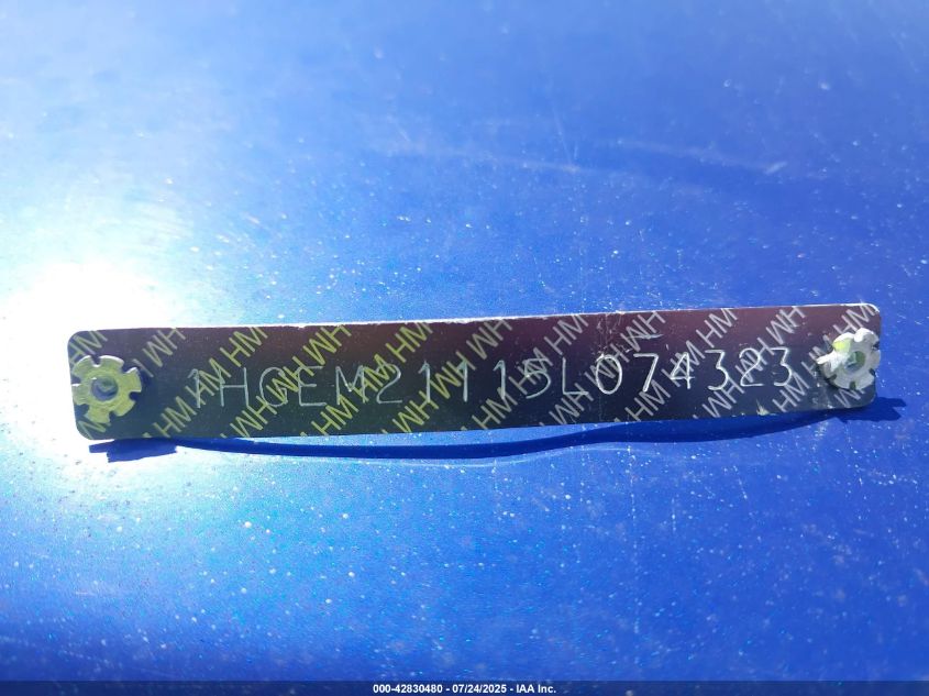 2005 Honda Civic Vp VIN: 1HGEM21115L074323 Lot: 42830480