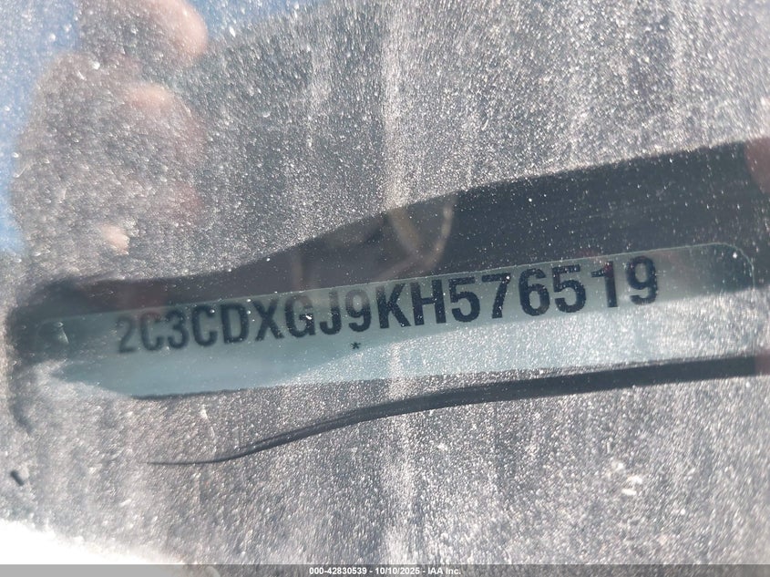 2C3CDXGJ9KH576519 2019 DODGE CHARGER photo no. 9