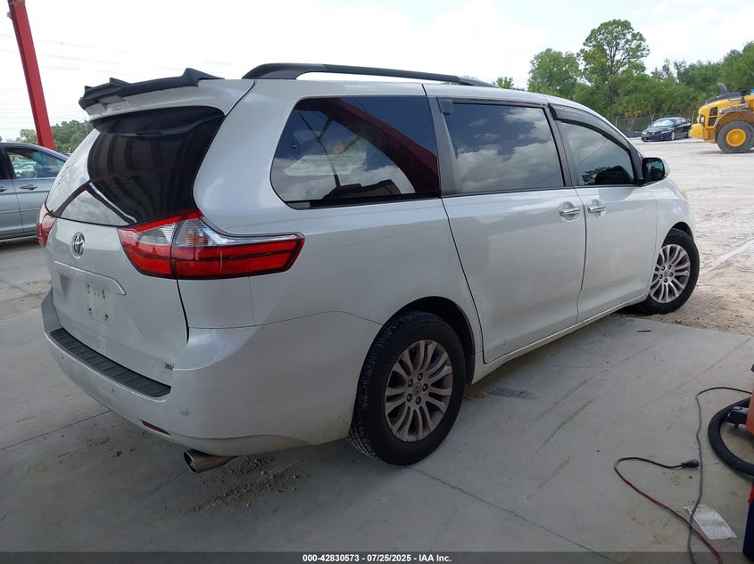 2017 TOYOTA SIENNA XLE 8 PASSENGER - 5TDYZ3DC7HS876605