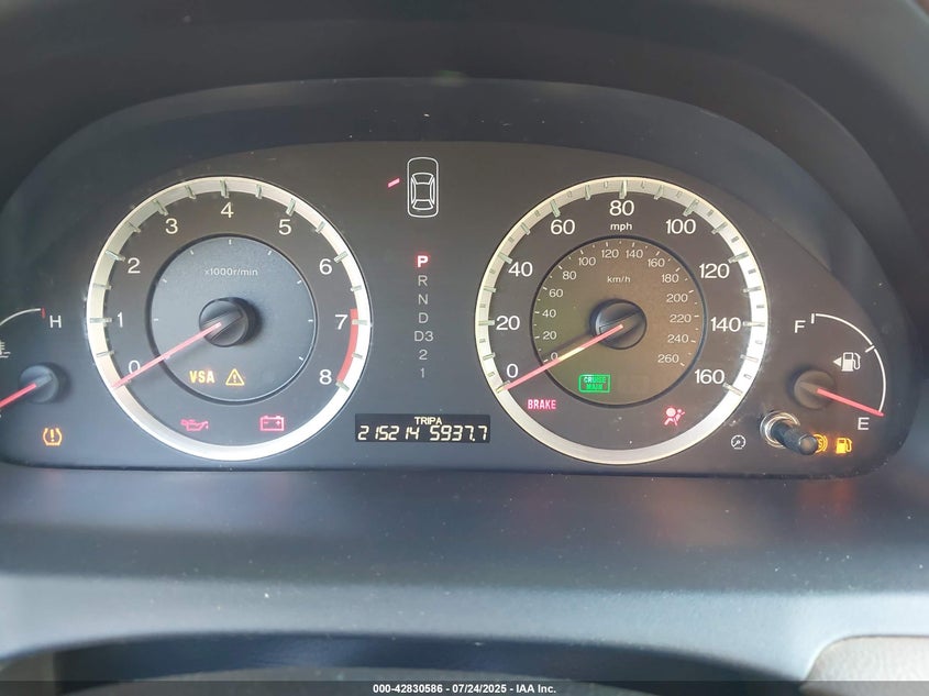 2008 Honda Accord 3.5 Ex-L VIN: 1HGCP36828A064619 Lot: 42830586