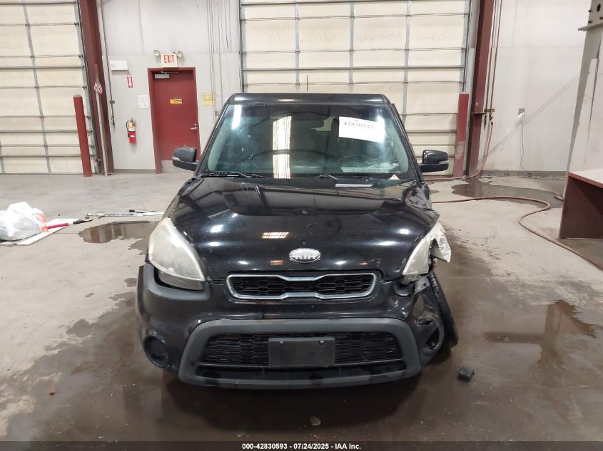 2012 Kia Soul + VIN: KNDJT2A61C7744051 Lot: 42830593
