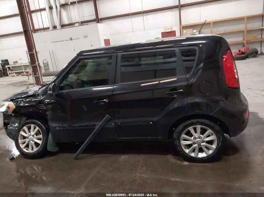 2012 Kia Soul + VIN: KNDJT2A61C7744051 Lot: 42830593