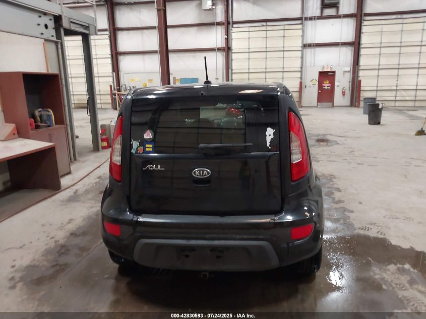 2012 Kia Soul + VIN: KNDJT2A61C7744051 Lot: 42830593