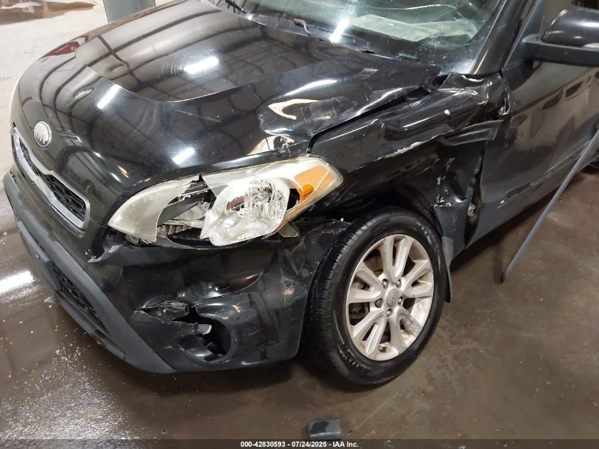 2012 Kia Soul + VIN: KNDJT2A61C7744051 Lot: 42830593
