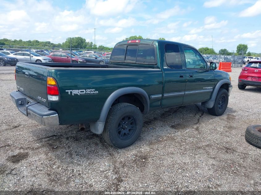 2002 Toyota Tundra Sr5 V8 VIN: 5TBBT44112S313545 Lot: 42830623
