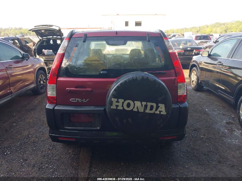 2006 Honda Cr-V Lx VIN: SHSRD68546U409653 Lot: 42830636