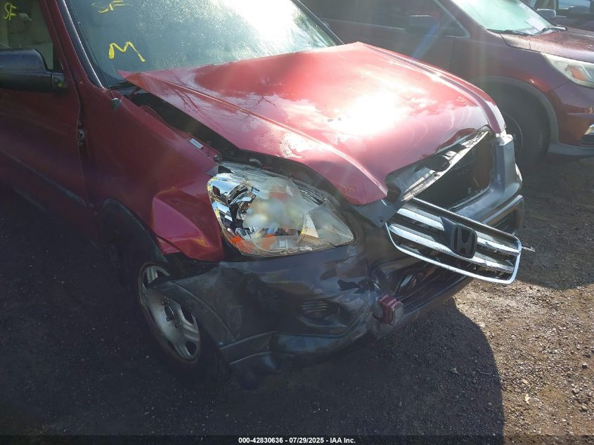 2006 Honda Cr-V Lx VIN: SHSRD68546U409653 Lot: 42830636