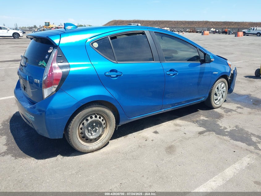 2015 Toyota Prius C Two VIN: JTDKDTB39F1097014 Lot: 42830700