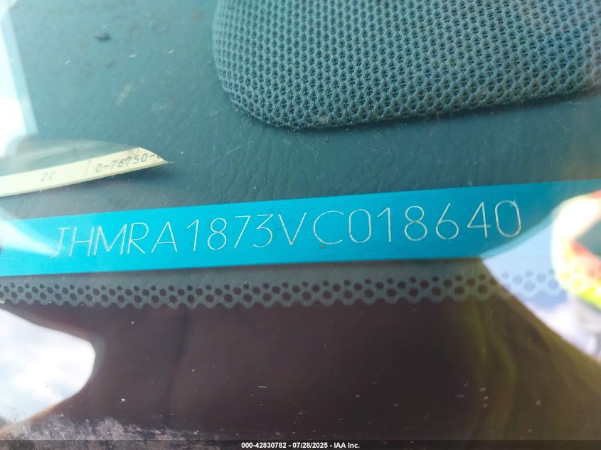 1997 Honda Odyssey Ex VIN: JHMRA1873VC018640 Lot: 42830782