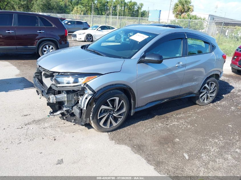 2019 HONDA HR-V SPORT 3CZRU5H19KM723488