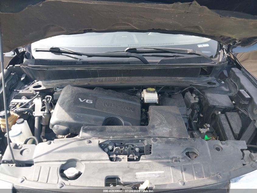 2017 Nissan Pathfinder Sl VIN: 5N1DR2MN3HC633607 Lot: 42830841