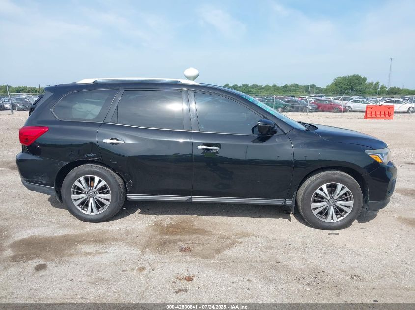 2017 Nissan Pathfinder Sl VIN: 5N1DR2MN3HC633607 Lot: 42830841